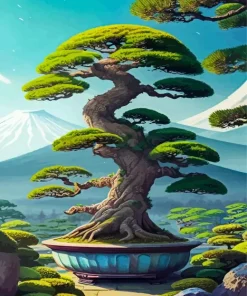 Bonsai Tree Diamond Painting