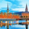 Borsen Copenhagen Historical Place Diamond Painting