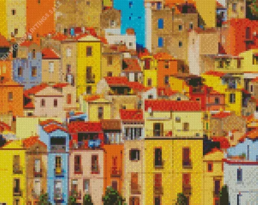Bosa Sardinia Diamond Painting