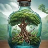 Bottle Scenery Diamond Painting