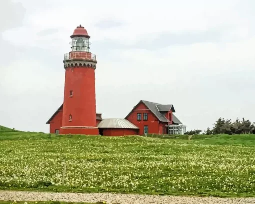 Bovbjerg Lighthouse Diamond Painting