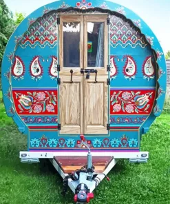 Bow Top Wagon Diamond Painting