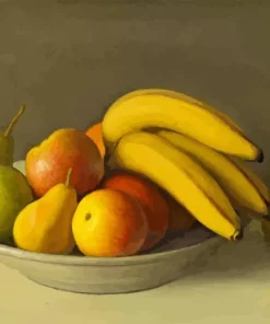 Bowl Of Fruit Still Life Diamond Painting