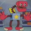 Boxy Boo Character Diamond Painting