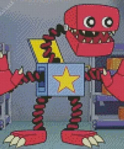 Boxy Boo Character Diamond Painting