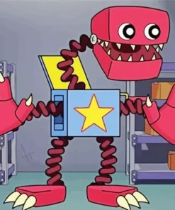 Boxy Boo Character Diamond Painting