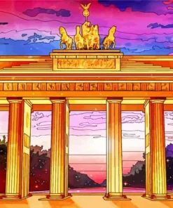 Brandenburg Gate Art Diamond Painting