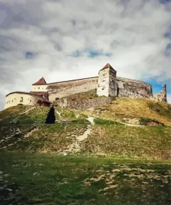 Brasov Cetatea Rasnov Diamond Painting