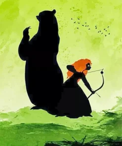 Brave Silhouette Diamond Painting