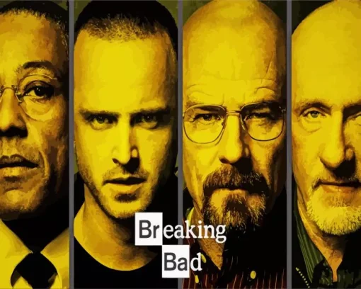 Breaking Bad Characters Diamond Painting