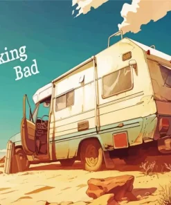 Breaking Bad Rv Art Diamond Painting