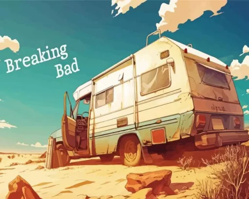 Breaking Bad Rv Art Diamond Painting