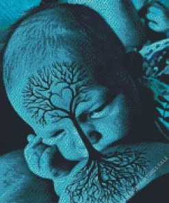 Breastfeeding Tree Diamond Painting