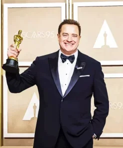 Brendan Fraser Oscar Nominations Diamond Painting