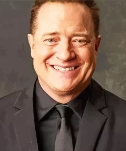 Brendan Fraser Smiling Diamond Painting
