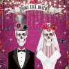 Bride And Groom Skulls Diamond Painting