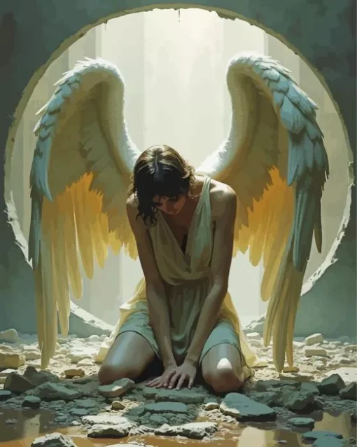 Broken Angel Art Diamond Painting
