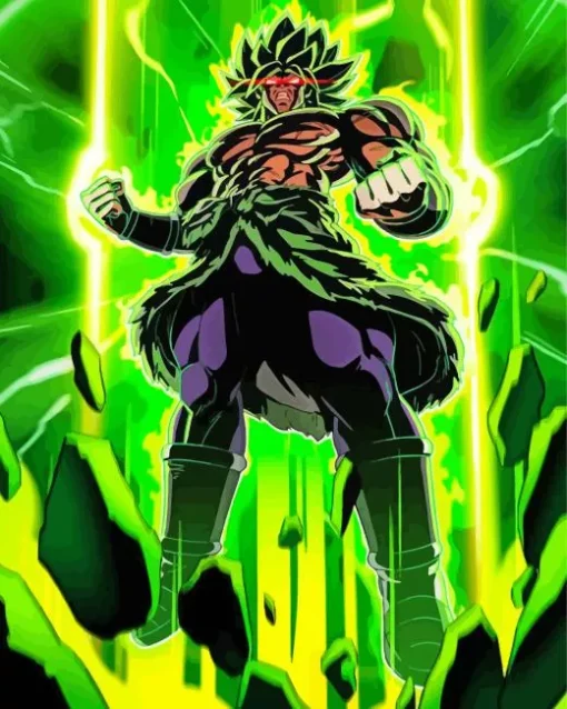 Broly Dragon Ball Z Diamond Painting