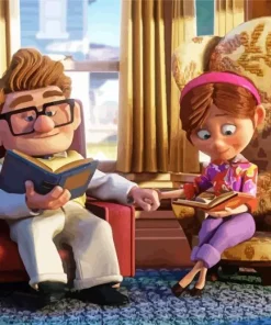 Carl And Ellie Diamond Painting
