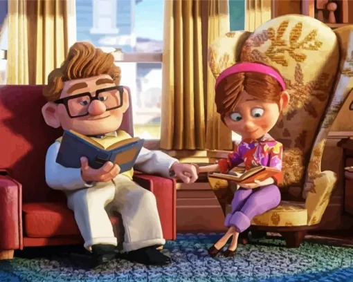 Carl And Ellie Diamond Painting