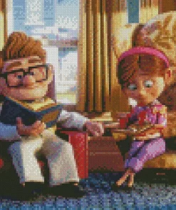 Carl And Ellie Diamond Painting