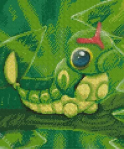 Caterpie Pokemon Diamond Painting