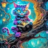 Cheshire Cat Diamond Painting