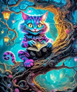 Cheshire Cat Diamond Painting
