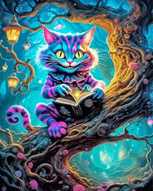Cheshire Cat Diamond Painting