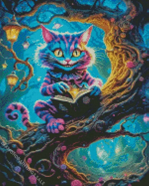 Cheshire Cat Diamond Painting