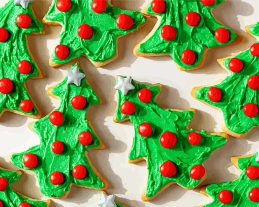 Christmas Cookies Diamond Painting