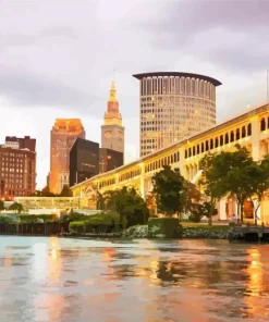 Cleveland Ohio Diamond Painting