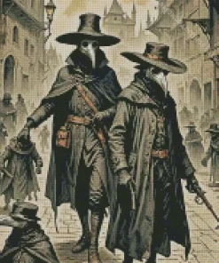 Cool Dr Plague Art Diamond Painting