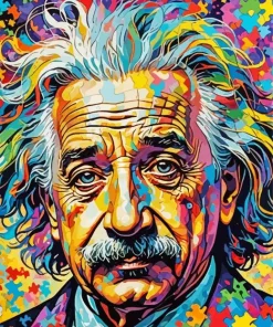 Cool Einstein Pop Art Diamond Painting