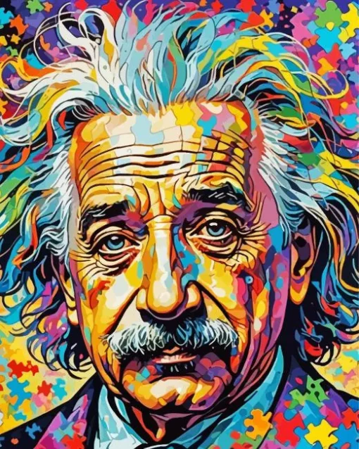 Cool Einstein Pop Art Diamond Painting
