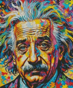 Cool Einstein Pop Art Diamond Painting