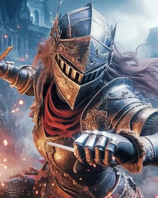 Cool English Warrior Art Diamond Painting