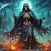 Cool Grim Reaper Diamond Painting
