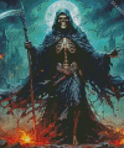 Cool Grim Reaper Diamond Painting