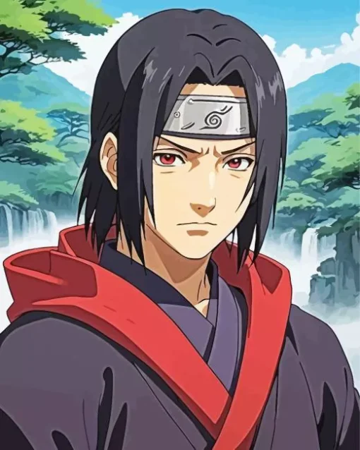 Cool Itachi Uchiha Art Diamond Painting