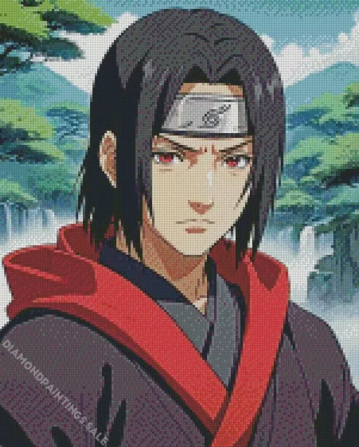 Cool Itachi Uchiha Art Diamond Painting