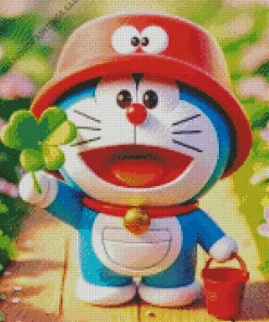 Cute Doraemon Diamond Painting