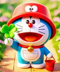 Cute Doraemon Diamond Painting