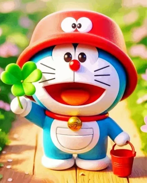 Cute Doraemon Diamond Painting