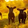 Cute Black Sheeps Diamond Painting