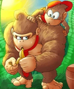 Diddy Donkey Diamond Painting