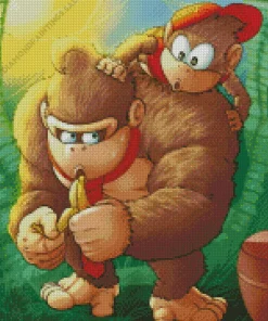 Diddy Donkey Diamond Painting
