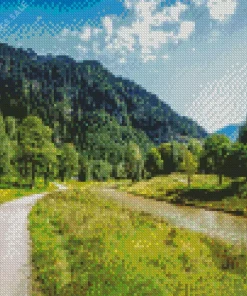 Dirt Road Art Diamond Painting