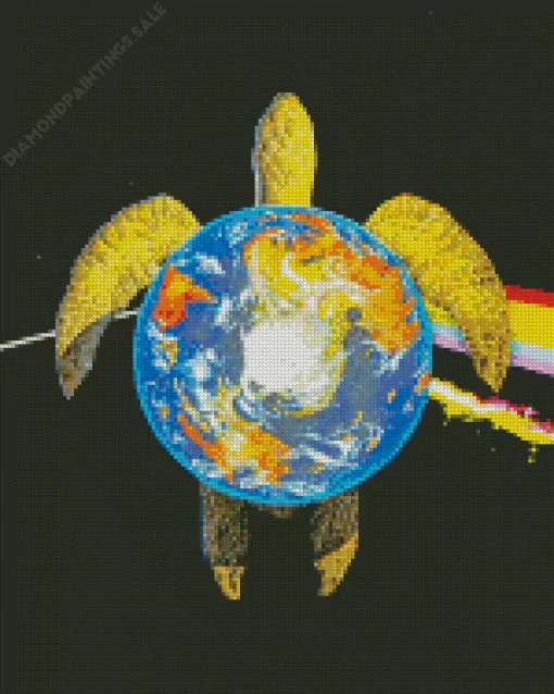 Discworld Turtle Art Diamond Painting
