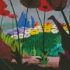 Disney Alice In Wonderland Flowers Diamond Painting